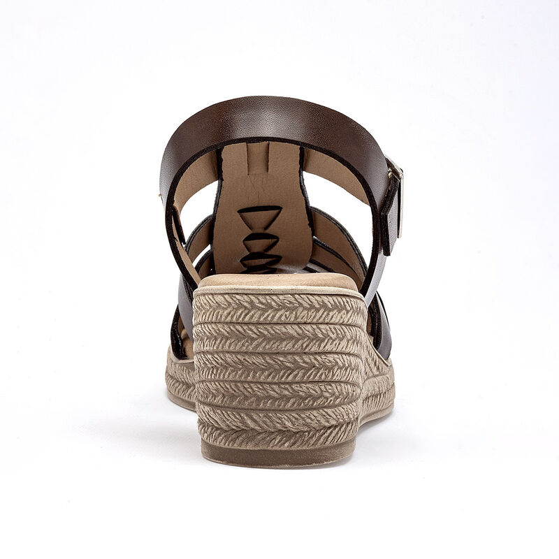 Tristanni shoes sandalia cu&ntilde;a para mujer caf&eacute; c... image number null