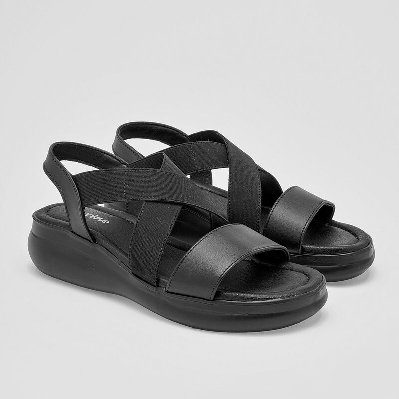 Green Love Sandalia para mujer negro image number null