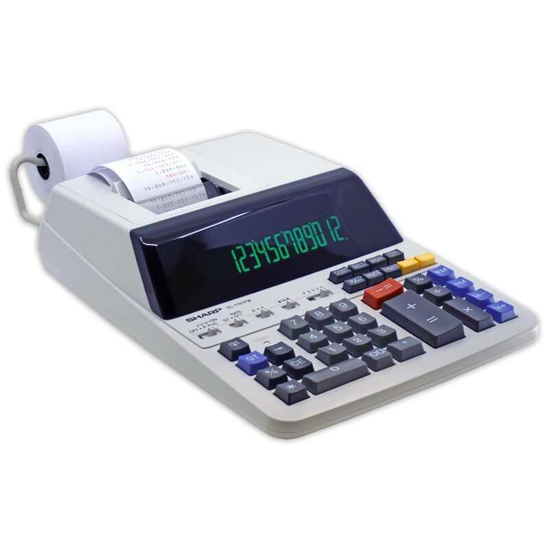 Calculadora De Impresi&oacute;n Sharp El-1197piii Con ... image number null