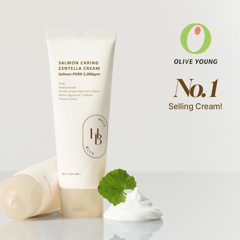 Crema Heveblue Salmon Caring Centella Con Salm&oacute;... image number null