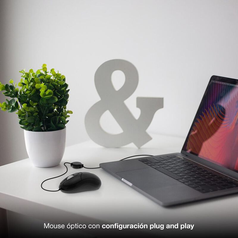 Mouse &oacute;ptico retr&aacute;ctil Xtech XTM-150 image number null