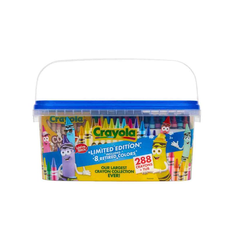 Recipiente Crayola Crayon De 288 Quilates, Edic... image number null