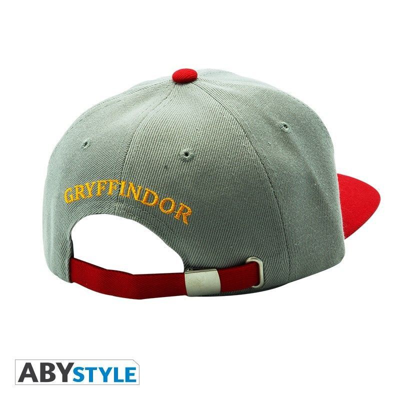 Gorra Snapback Gryffindor Harry Potter Gris y R... image number null