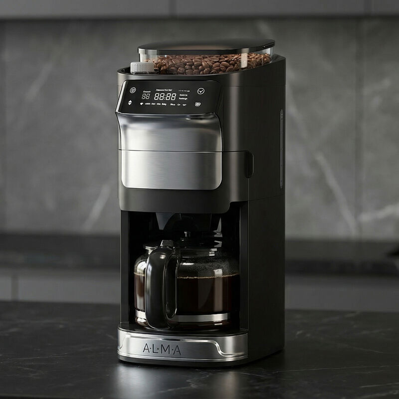 Cafetera de Goteo con Molino ALMA LUSSO image number null