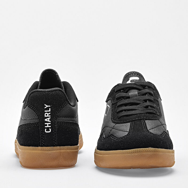 Charly Tenis urbano para ni&ntilde;o negro, futbol image number null