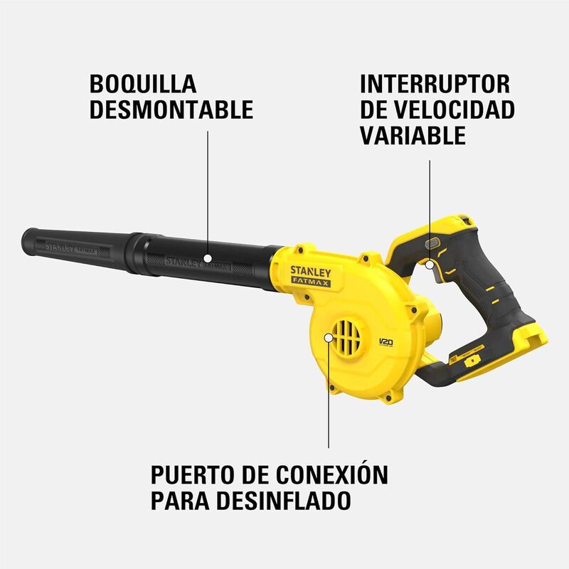 Sopladora Stanley V20 Profesional Modelo Scbl01... image number null