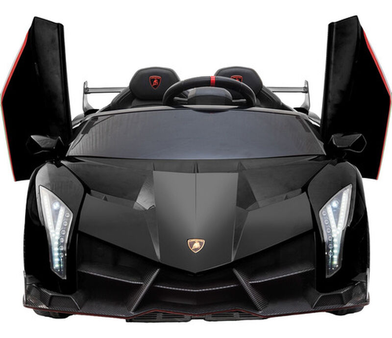 Carro Eléctrico Montable Lamborghini Negro Usb ... image number null