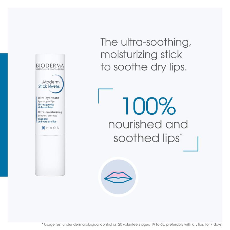 L&aacute;piz Labial Bioderma Atoderm Hidratante, Suavi... image number null