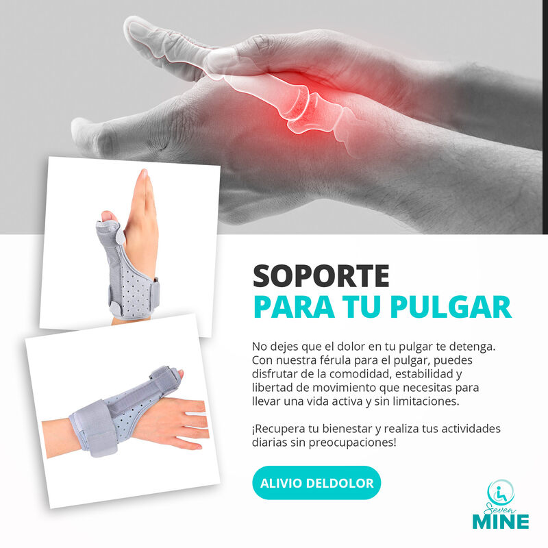 Férula Para Pulgar Ambidiestra - Estabilizador ... image number null