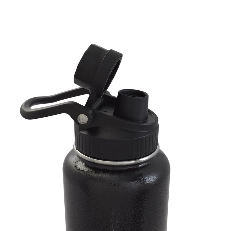 Cilindro T&eacute;rmico 950 Ml Acero Inoxidable Negro ... image number null