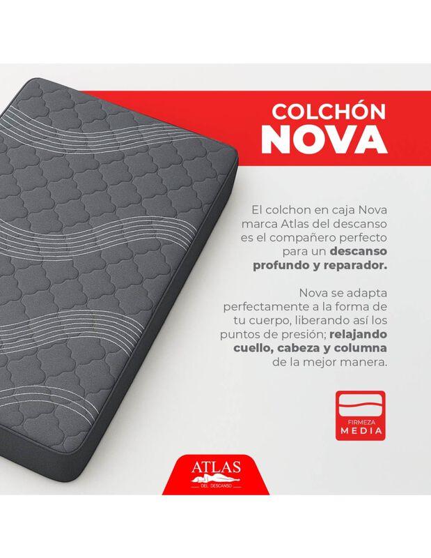 Set Rec&aacute;mara Basic, Base Matrimonial Tapizada +... image number null