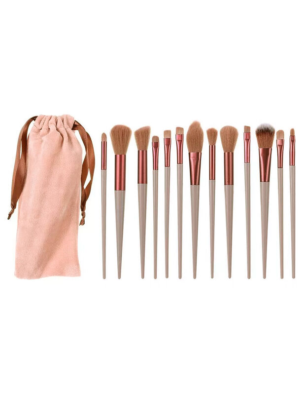 Brown Brush Kit de Brochas para Maquillaje image number null