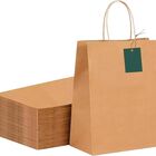 Kit de Bolsas de Papel kraft,  Bolsa de Regalo, Capacidad de Carga 3 Kg Bluelander (Caf&eacute;)