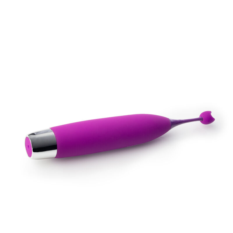 MASAJEADOR VIBRADOR DE CLITORIS MORADO SITMULAT... image number null