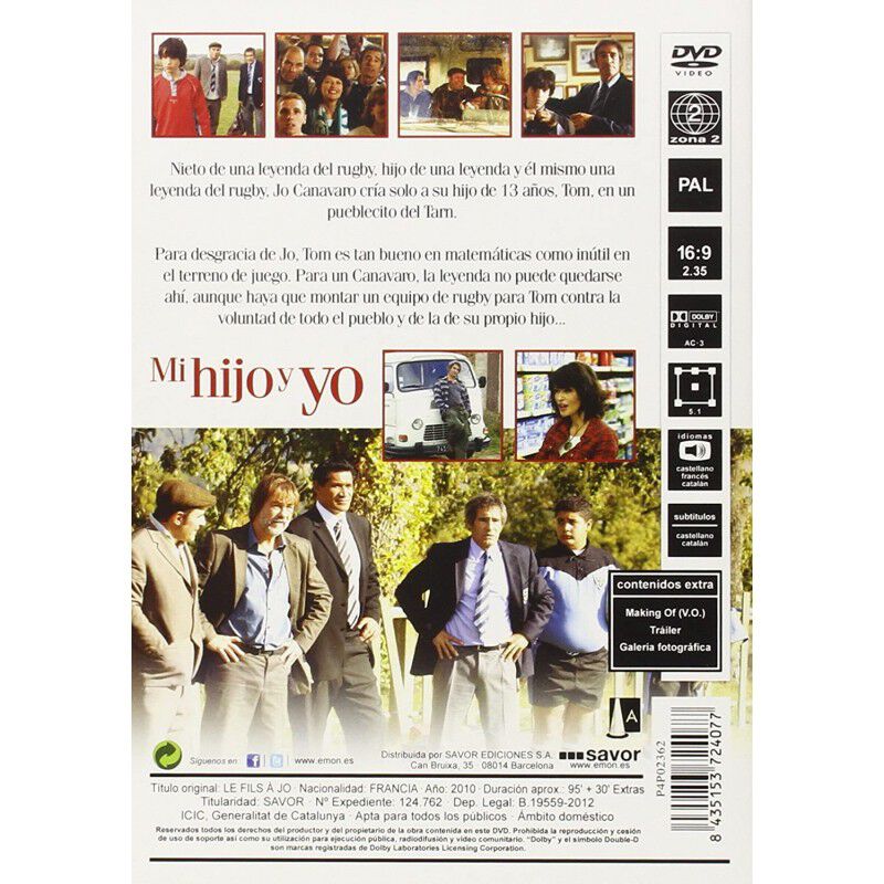 Mi Hijo Y Yo [dvd] (2010) El Hijo De Jo image number null