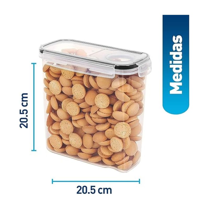 Juego de 8 Recipientes Herm&eacute;ticos Bluelander image number null