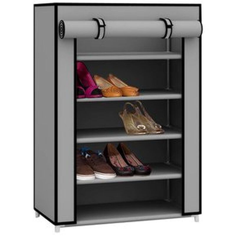 Zapatera Tipo Cl&oacute;set para 15 Pares 5 Niveles image number null