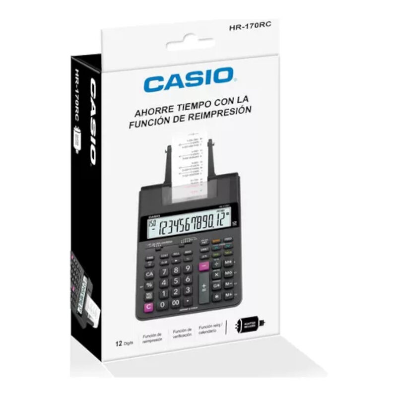 Calculadora Sumadora CASIO HR170RC image number null