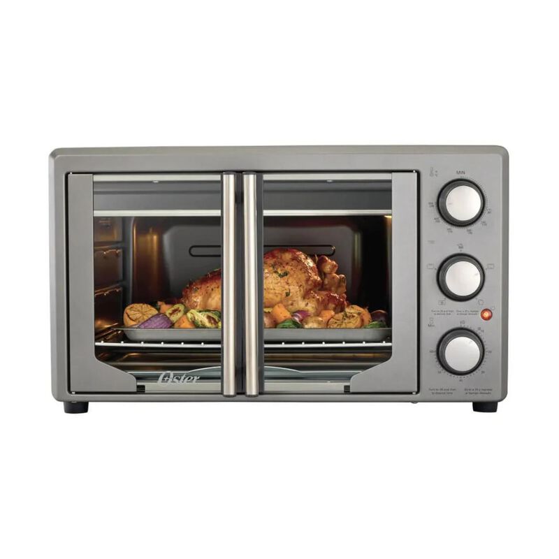 Horno El&eacute;ctrico Con Freidora De Aire Oster 42 L... image number null
