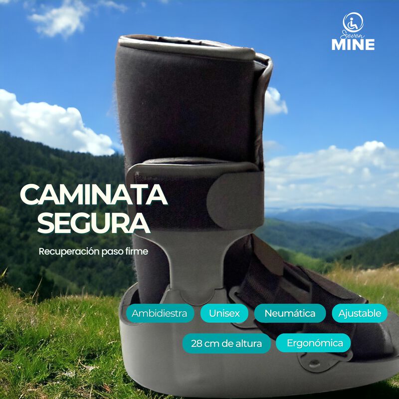 Bota Walker Corta (28cm) Neumática Válvula Bw-7... image number null
