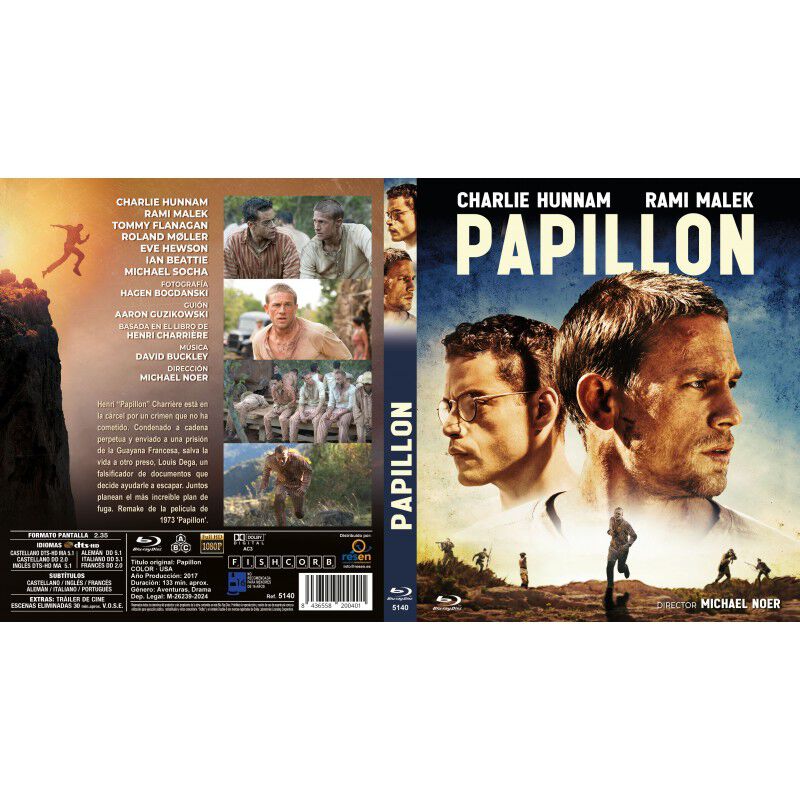 Papillon [blu-ray. ] (2017) image number null