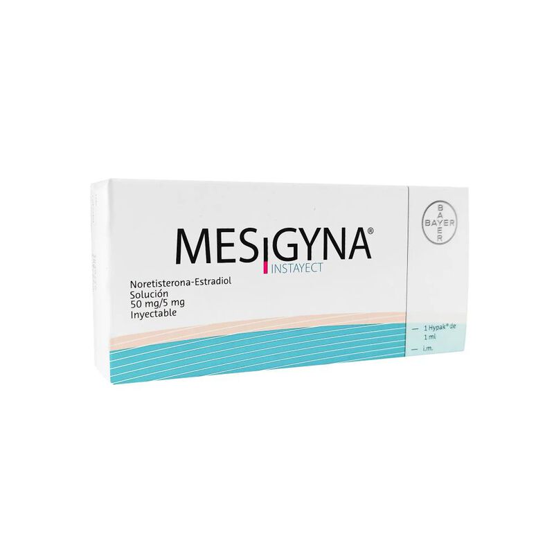 Mesigyna 50/5 Mg 1 Jeringa image number null