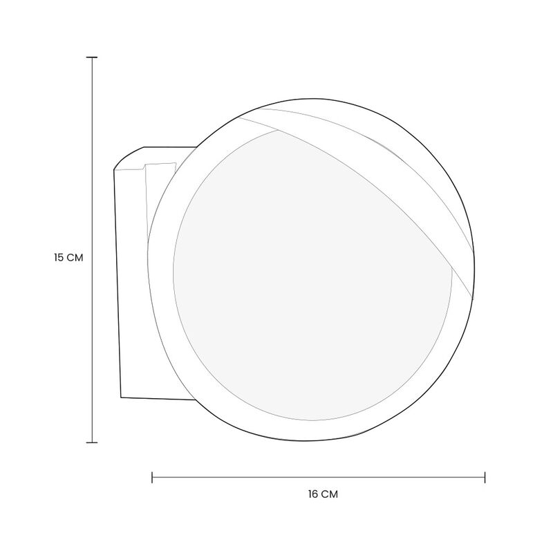 mil luces Lampara de pared SATURNO image number null