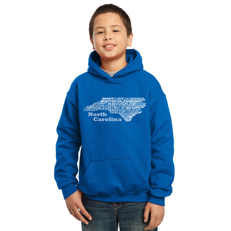 Sudadera Con Capucha Word Art Para Ni&ntilde;o - North... image number null