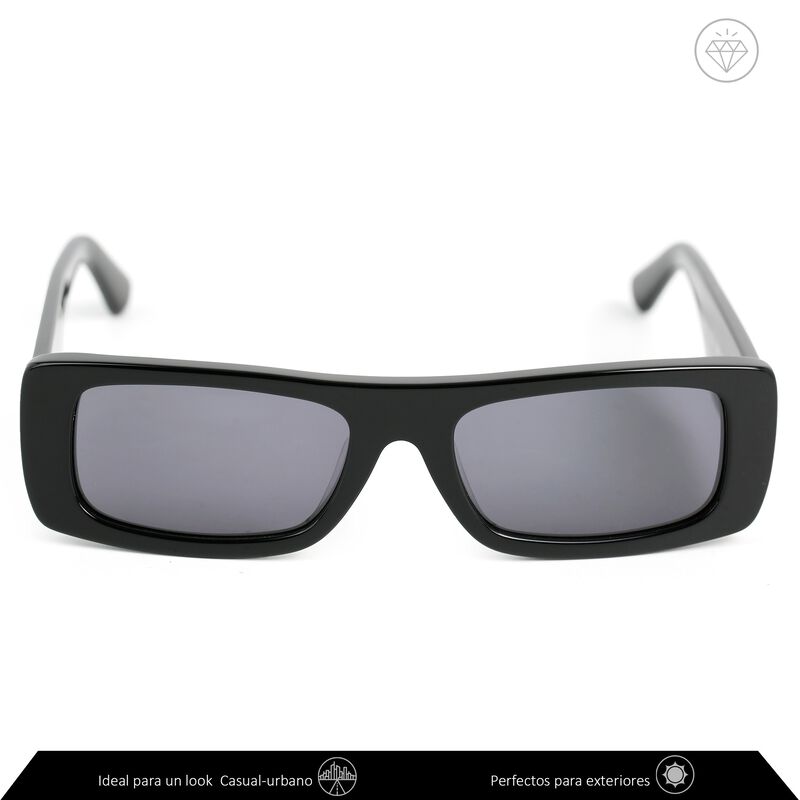 Lentes De Sol Xolek 114 Acetato Cr39 Rectangula... image number null