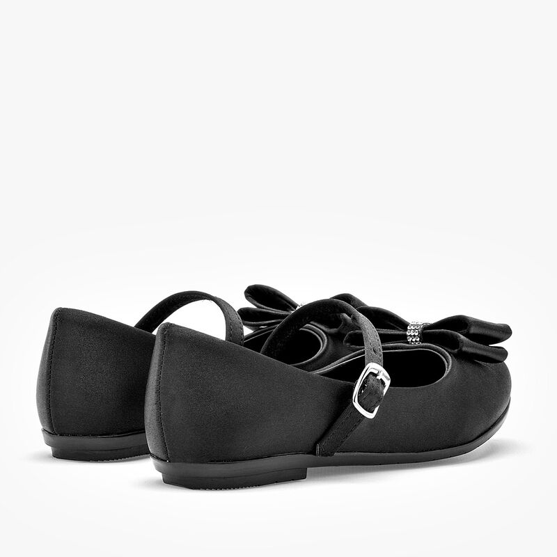 Miss Pink Zapato para ni&ntilde;a negro satin image number null