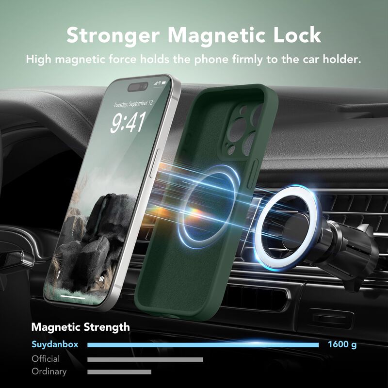 Funda Magn&eacute;tica Suydanbox para iPhone 15 Pro Ma... image number null