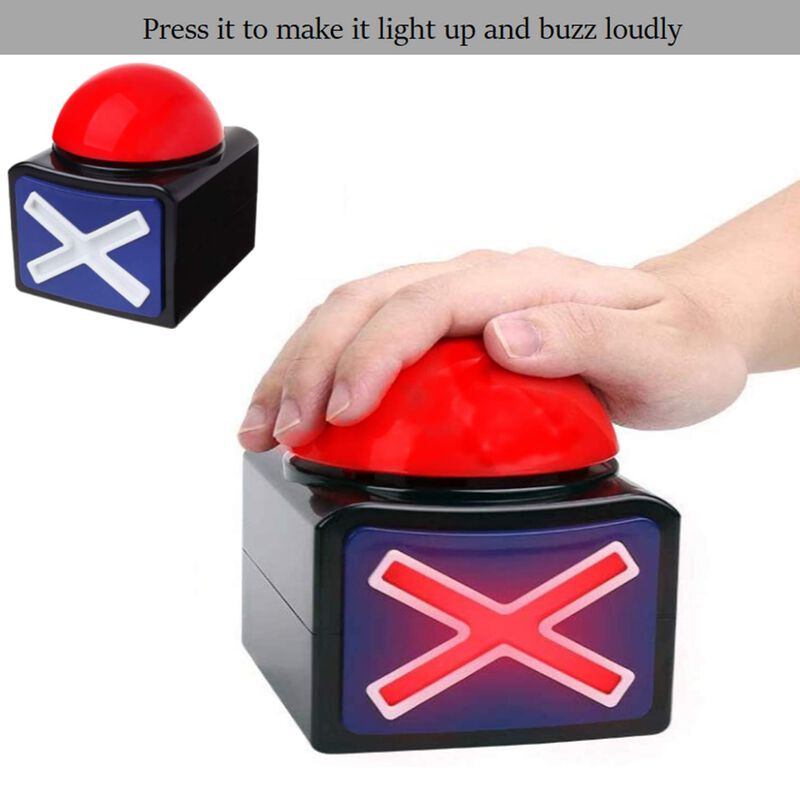 Game Answer Buzzer Ribosy Con Luces Y Sonido (1... image number null