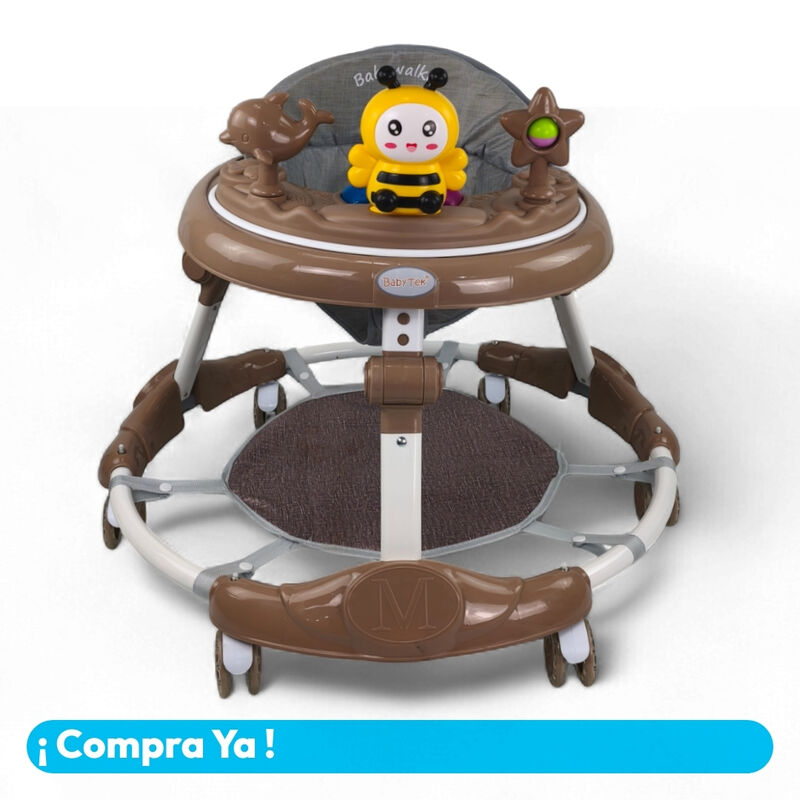 Andadera C/ Tapete Saltar&iacute;n Abeja Musical Mod. ... image number null