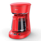 Cafetera Oster Programable 12 Tazas Roja