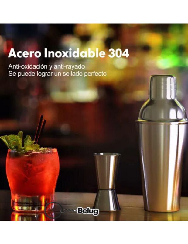 Coctelera Casa BIU de acero inoxidable image number null