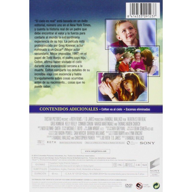 El Cielo Es Real Dvd [dvd] image number null