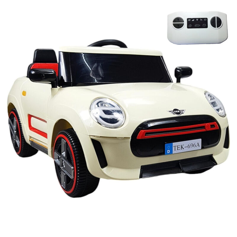 Carro Montable El&eacute;ctrico Ni&ntilde;os Cooper Con Contr... image number null