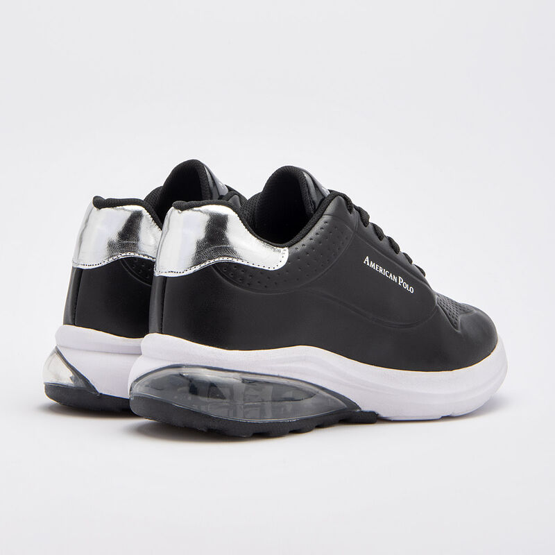 American Polo Tenis deportivo para mujer negro ... image number null