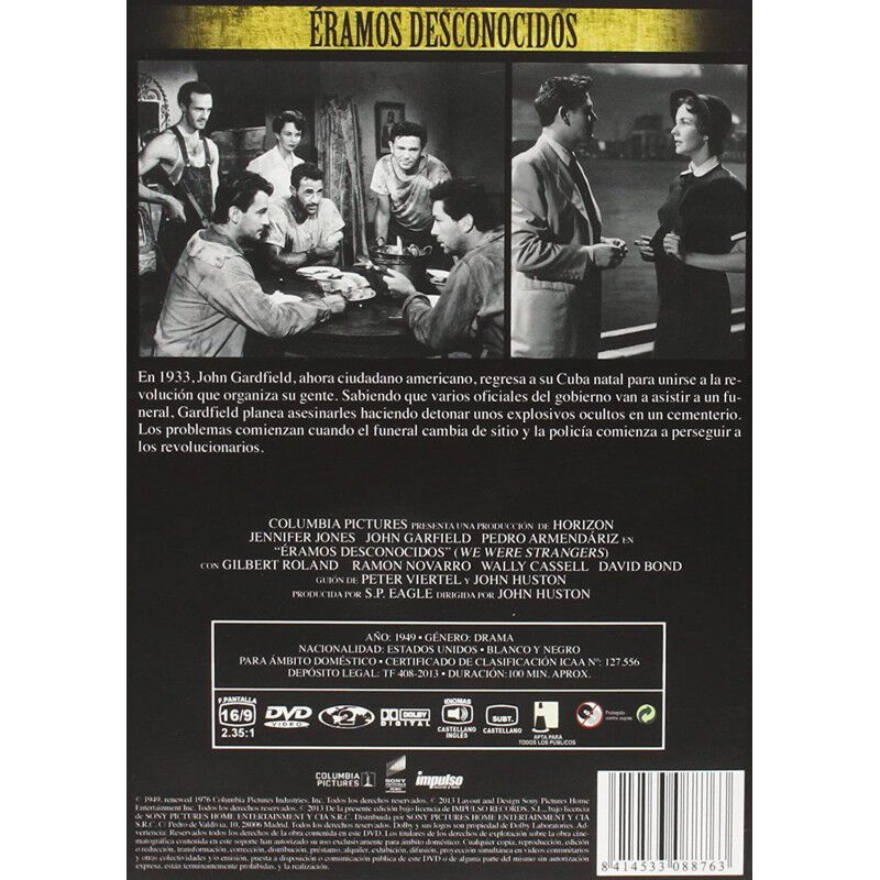 &Eacute;ramos Desconocidos (dvd) image number null