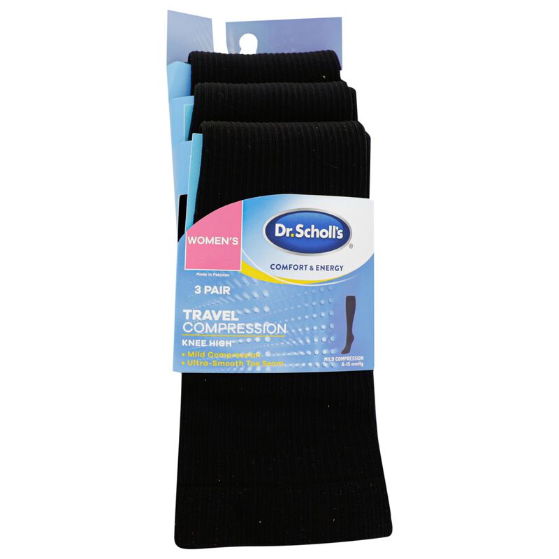 Calcetines De Compresi&oacute;n Dr. Scholl's Travel Pa... image number null