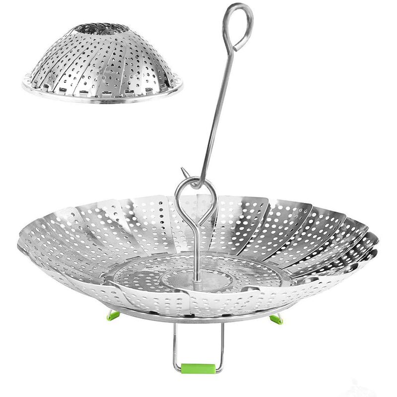 Cesta de Vapor Kznxcvi Ajustable Acero 14-24 cm image number null