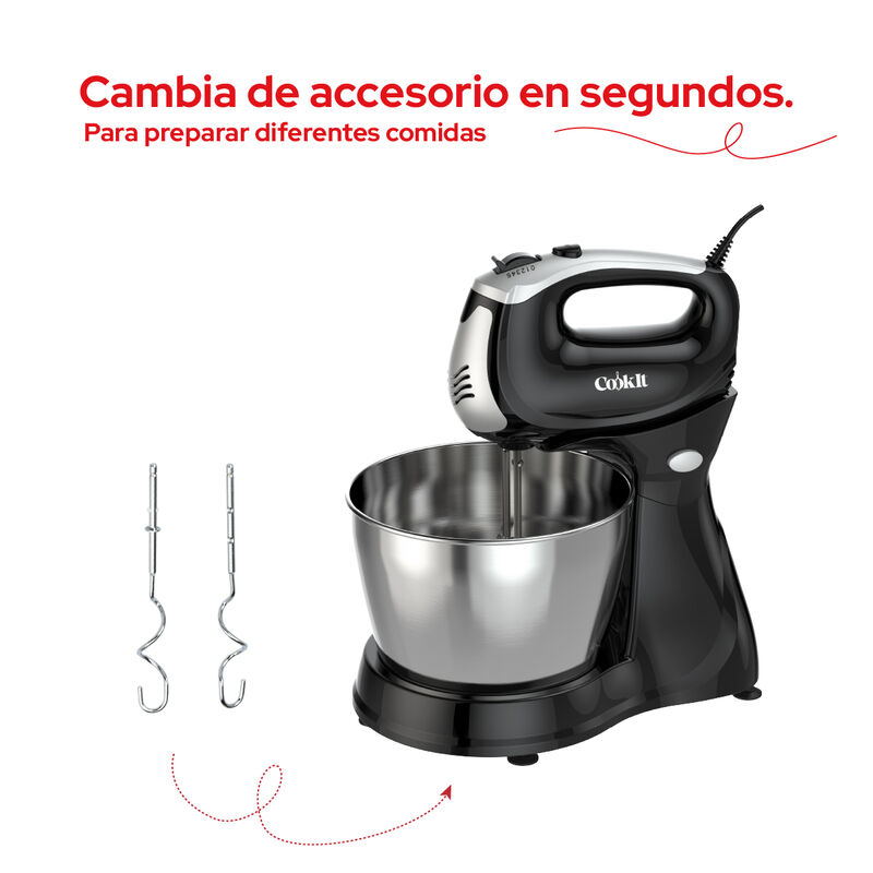 Batidora Pedestal Cookitl Chmb02 400w Turbo 3l ... image number null