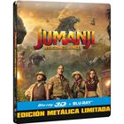 Jumanji: Bienvenidos A La Jungla (bd 3d  Bd) - Edici&oacute;n Especial Metal Limitada [blu-ray]