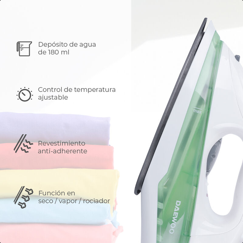 Plancha DAEWOO 180 ml con revestimiento anti-ad... image number null