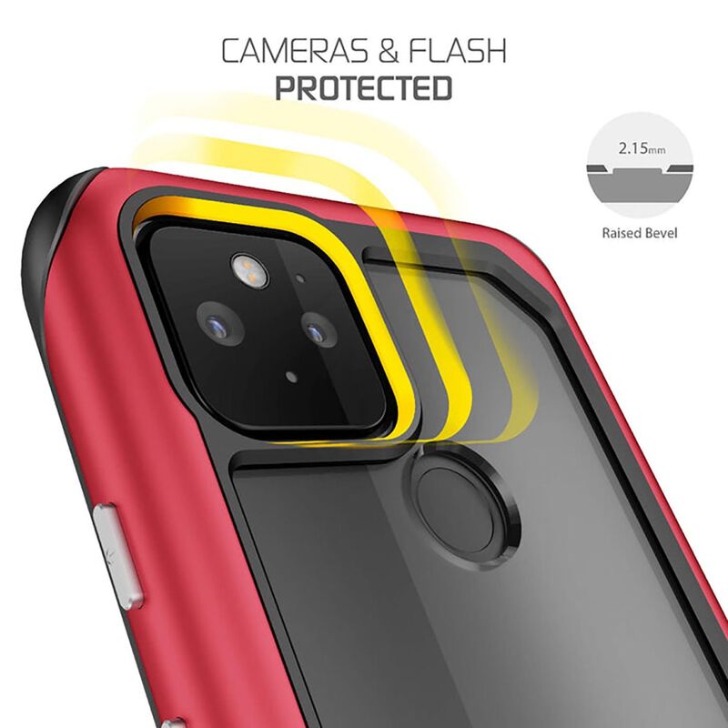 Funda Ghostek Atomic Para Pixel 5 Aluminio Roja... image number null