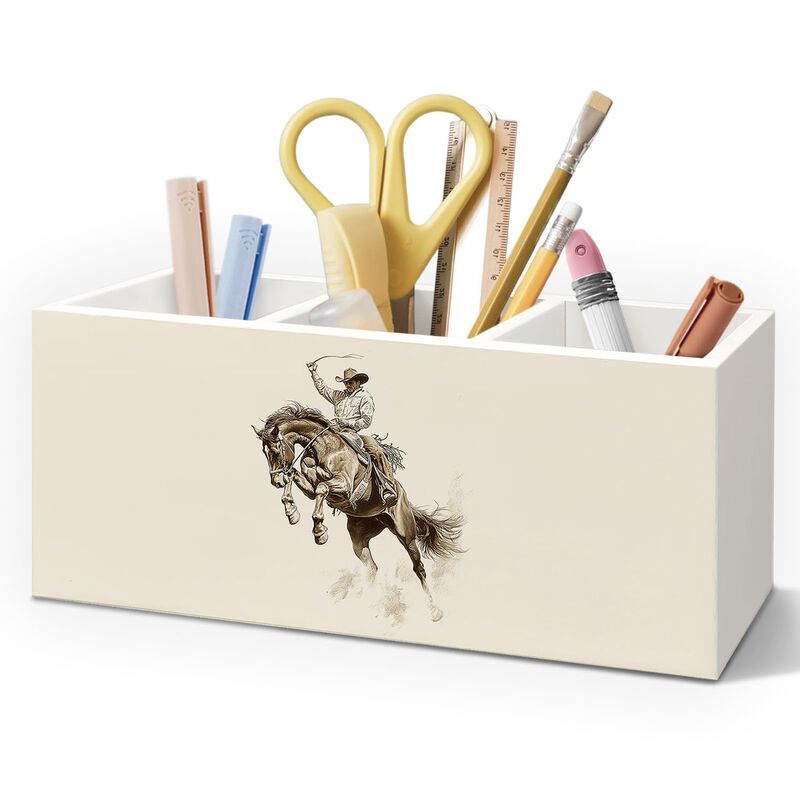 Organizador De Escritorio Aqyip Vintage Western... image number null