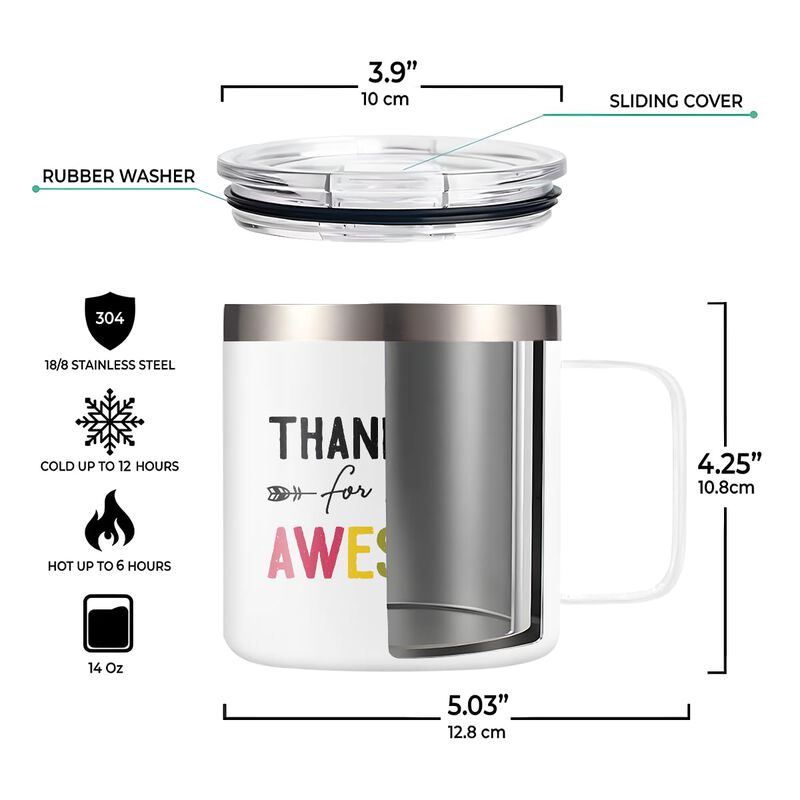 Vaso T&eacute;rmico Sandjest 420 ml Con Asa image number null