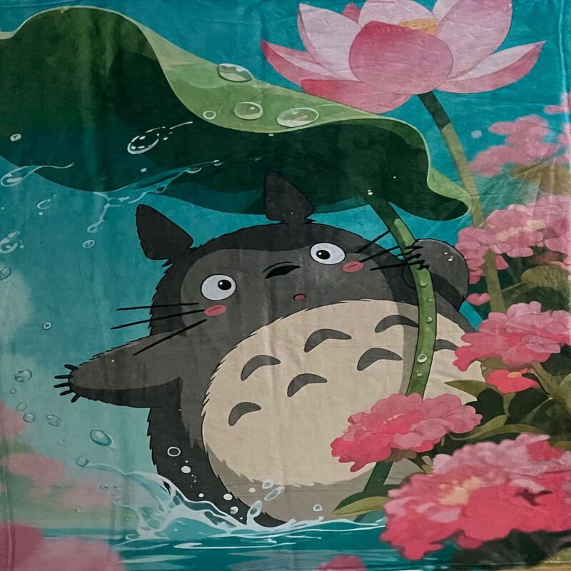 Exclusiva! Cobija Frazada Ultra Suave Totoro image number null