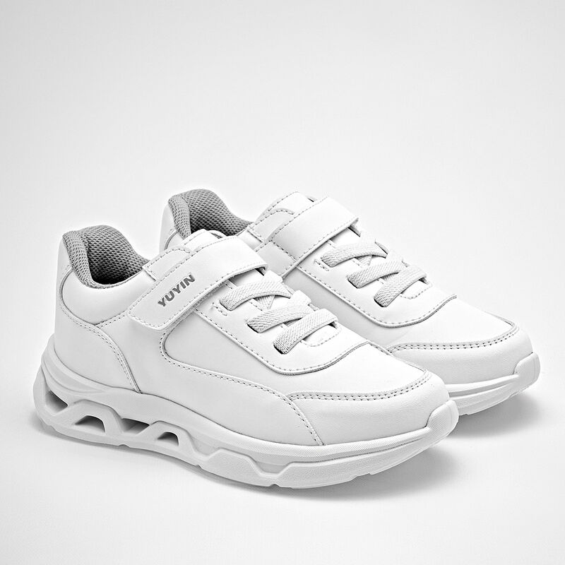 Yuyin Tenis urbano para ni&ntilde;o. Blanco image number null