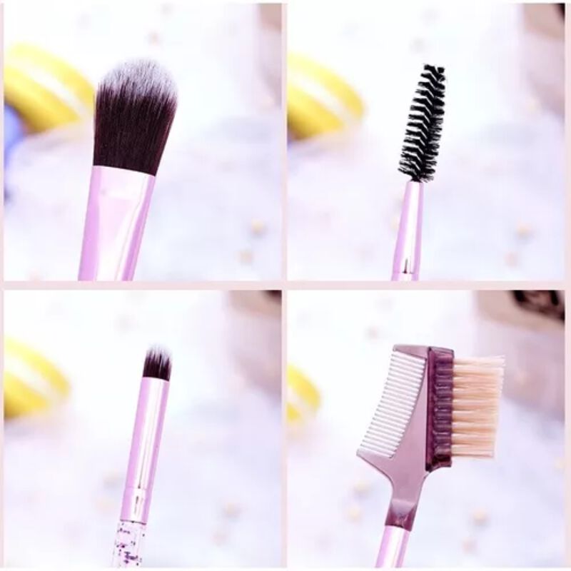 Set De 12 Brochas Glitter Crystal Con Estuche P... image number null